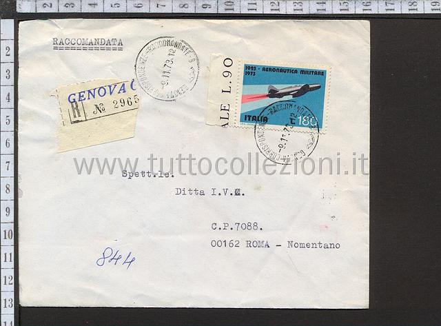 Collezionismo di storia postale buste viaggiate affrancatura tariffe postali degli anni 1970-79